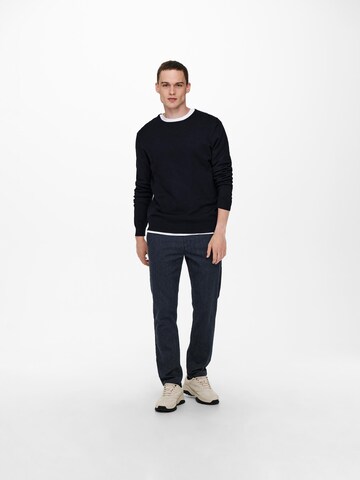 Only & Sons Pullover 'Wyler' in Blau