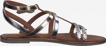 TAMARIS Sandalen met riem in Goud