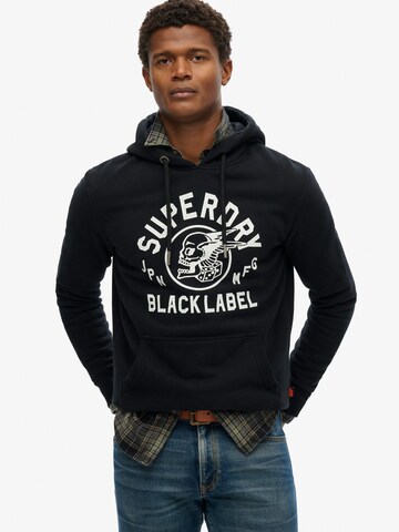 Superdry & Co Collegepaita värissä musta: etupuoli