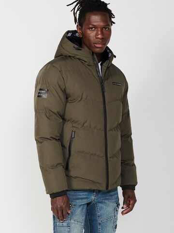 KOROSHI Winter jacket in Green