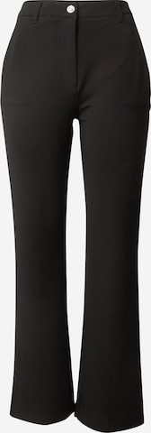 Flared Pantaloni 'ZOE' di GUESS in nero: frontale