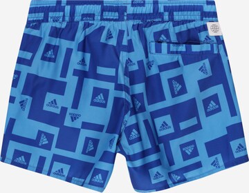 ADIDAS PERFORMANCE Regular Badeshorts 'Must Have Graphic' in Blau