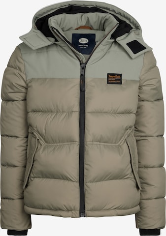 Petrol Industries Tussenjas 'Wasatch' in Grijs: voorkant