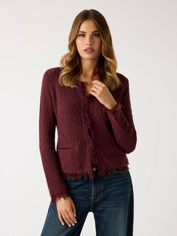 GUESS Strickjacke in Rot: Vorderseite