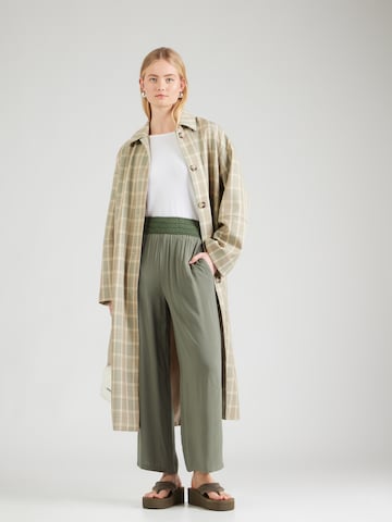 Hailys Wide leg Trousers 'Ge44orgy' in Green