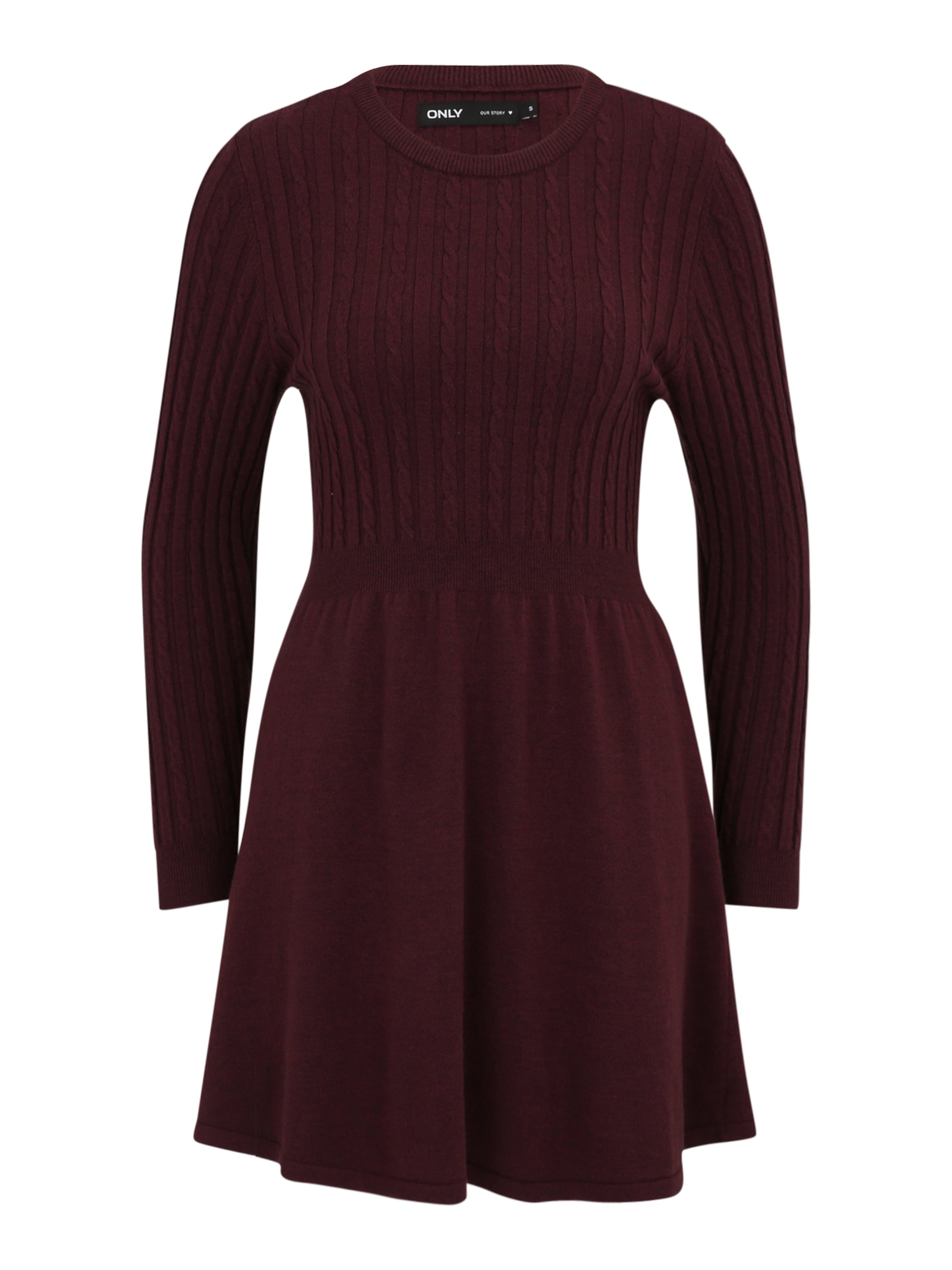 Only Petite Knitted dress 'ONLFIA' in Red: front