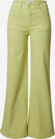 Fabienne Chapot Wide leg Jeans 'Thea' in Green: front