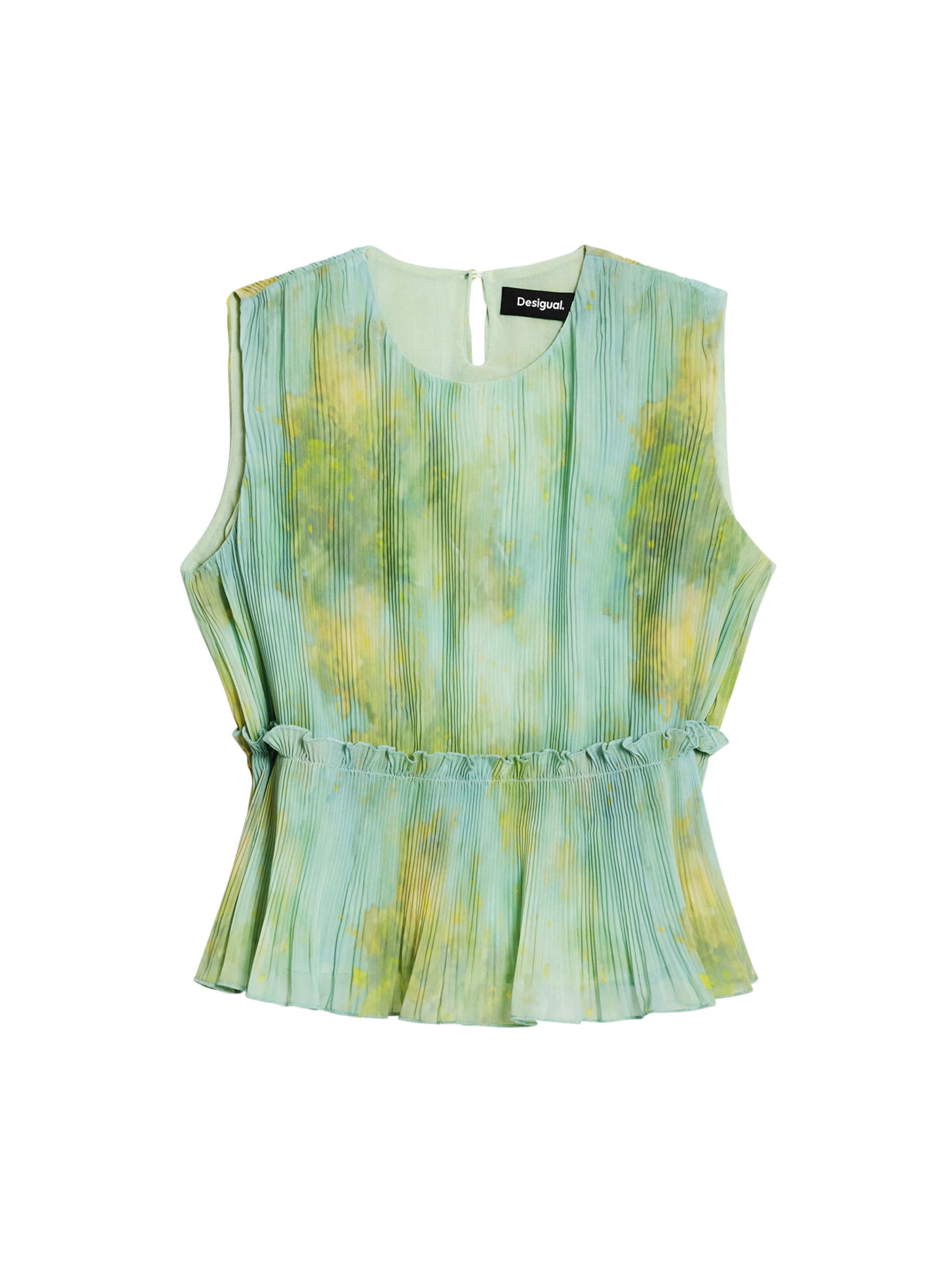 Camicia da donna di Desigual in verde: frontale