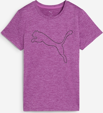 PUMA Sportshirt 'TAD ESSENTIAL' in Lila: Vorderseite