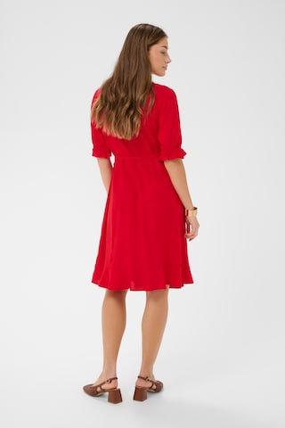 Cream Kjole 'CRTiah' i rød