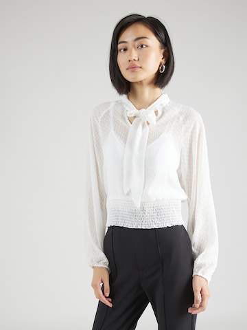 ABOUT YOU Blouse 'Rebecca' in Wit: voorkant