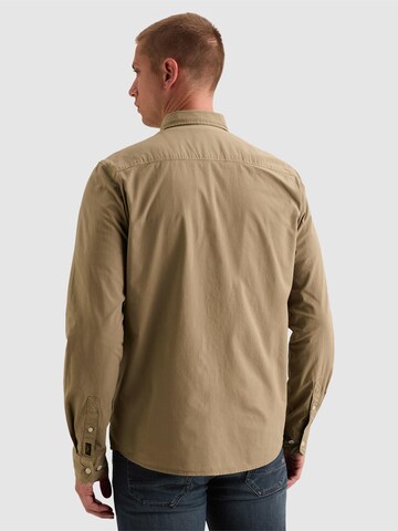 PME Legend Regular Fit Skjorte 'American Classic shirt' i beige