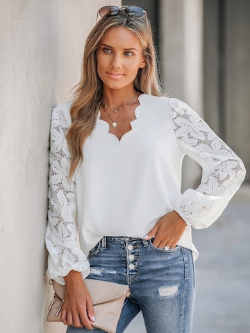 Cupshe Blouse in White