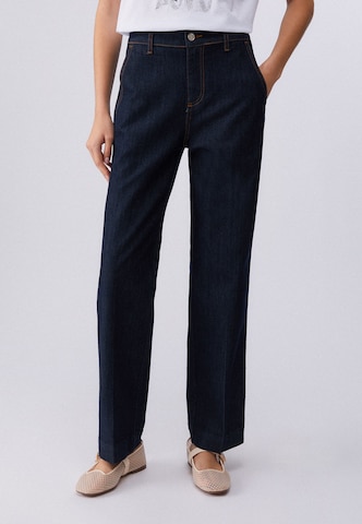 Regular Jean Liu Jo en bleu : devant