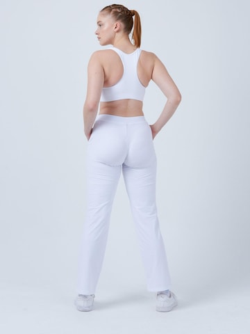 SPORTKIND Loosefit Sporthose 'Training'‌‌‌‌‌‌‌‌‌‌ in Weiß