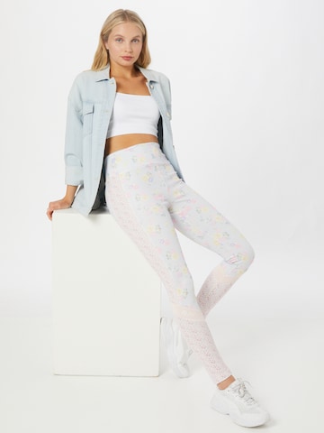 River Island Skinny Leggings in Blau