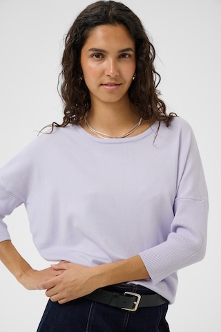 SAINT TROPEZ - Pullover 'Mila' em roxo