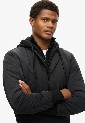 Superdry Between-season jacket 'MA1' in Black