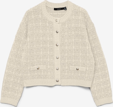 smėlio VERO MODA Kardiganas 'VMHEATHER': priekis