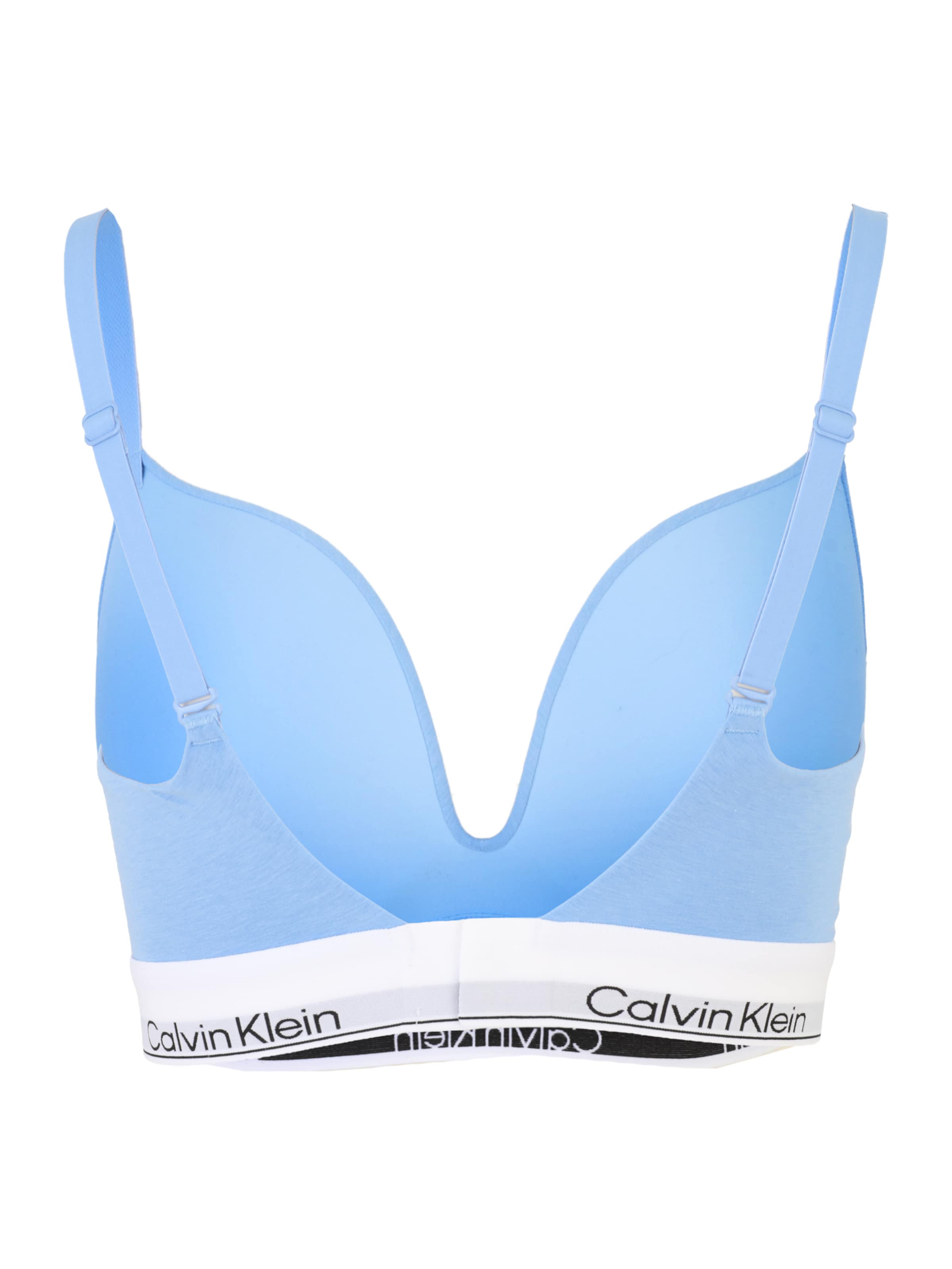 Calvin Klein Underwear Push-up Bra in Blue