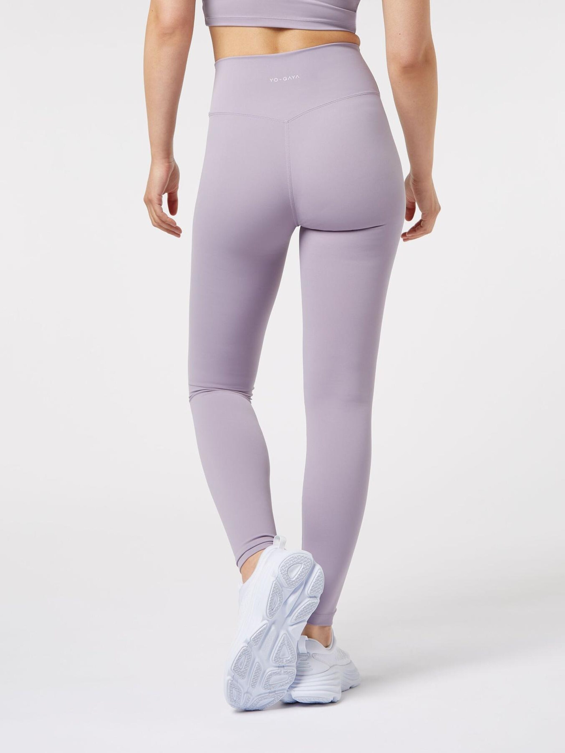 YO-GAYA Skinny Leggings in Purple