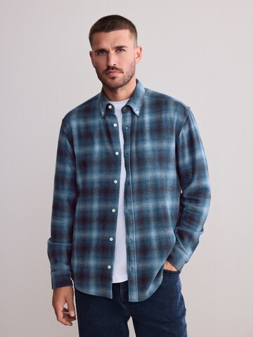 Regular fit Camicia di Next in blu: frontale