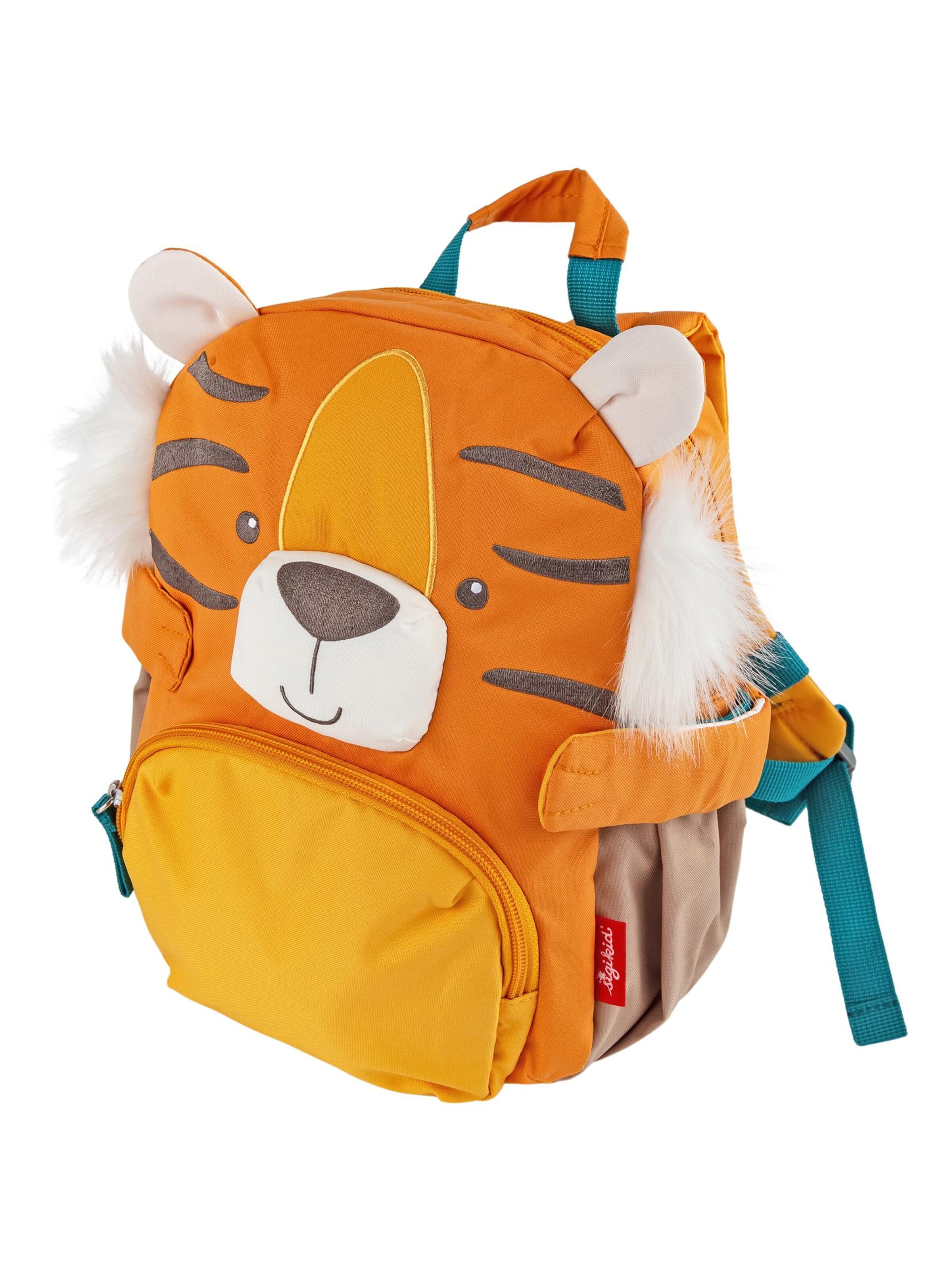 SIGIKID Rucksack 'Kinderrucksack Tiger sigibags'‌‌‌‌‌‌‌‌‌‌ in Orange: Vorderseite