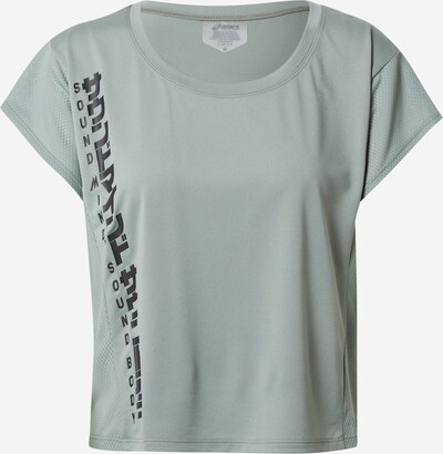 ASICS Sportshirt in grau / schwarz, Produktansicht
