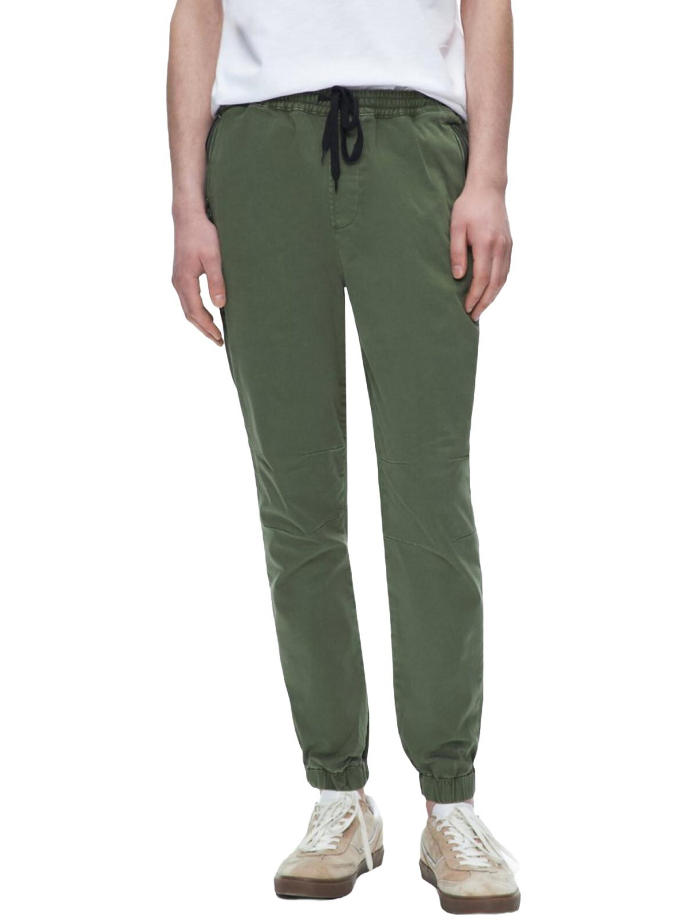 LTB Jeans - regular Vaquero 'LTB Jeans Herren-Gabardinehose' en verde: frente