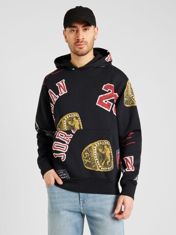 Jordan Sweatshirt in Zwart: voorkant