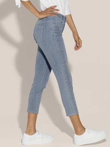 Coupe slim Jean MADELEINE en bleu