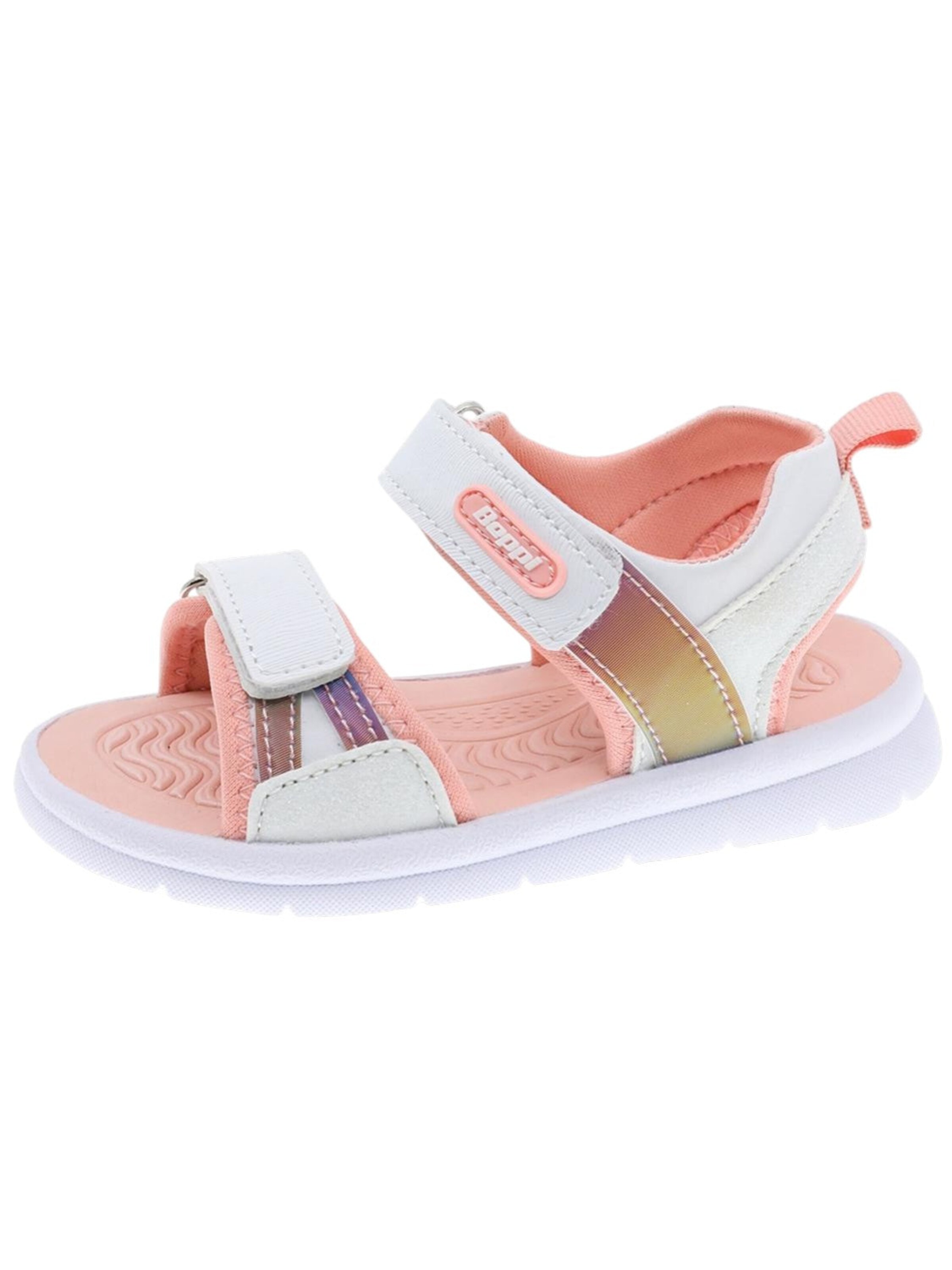 Sandalo di Beppi in bianco: frontale