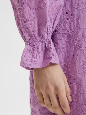 SELECTED FEMME Dress 'Nally' in Purple