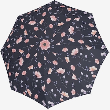 Parapluie 'Fiber' Doppler en noir : devant