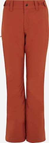 PROTEST Regular Sporthose 'CARMACKS' in Rot: Vorderseite