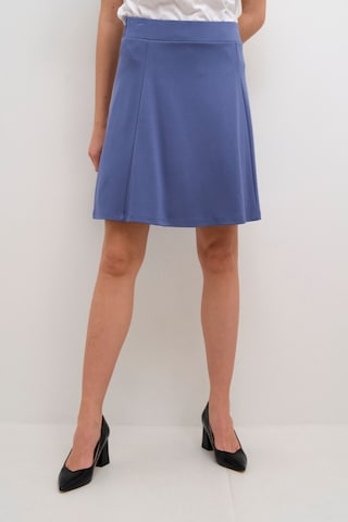 Kaffe Skirt 'Jolen' in Blue: front