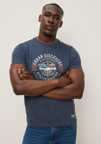 KangaROOS Shirt in Blue: front