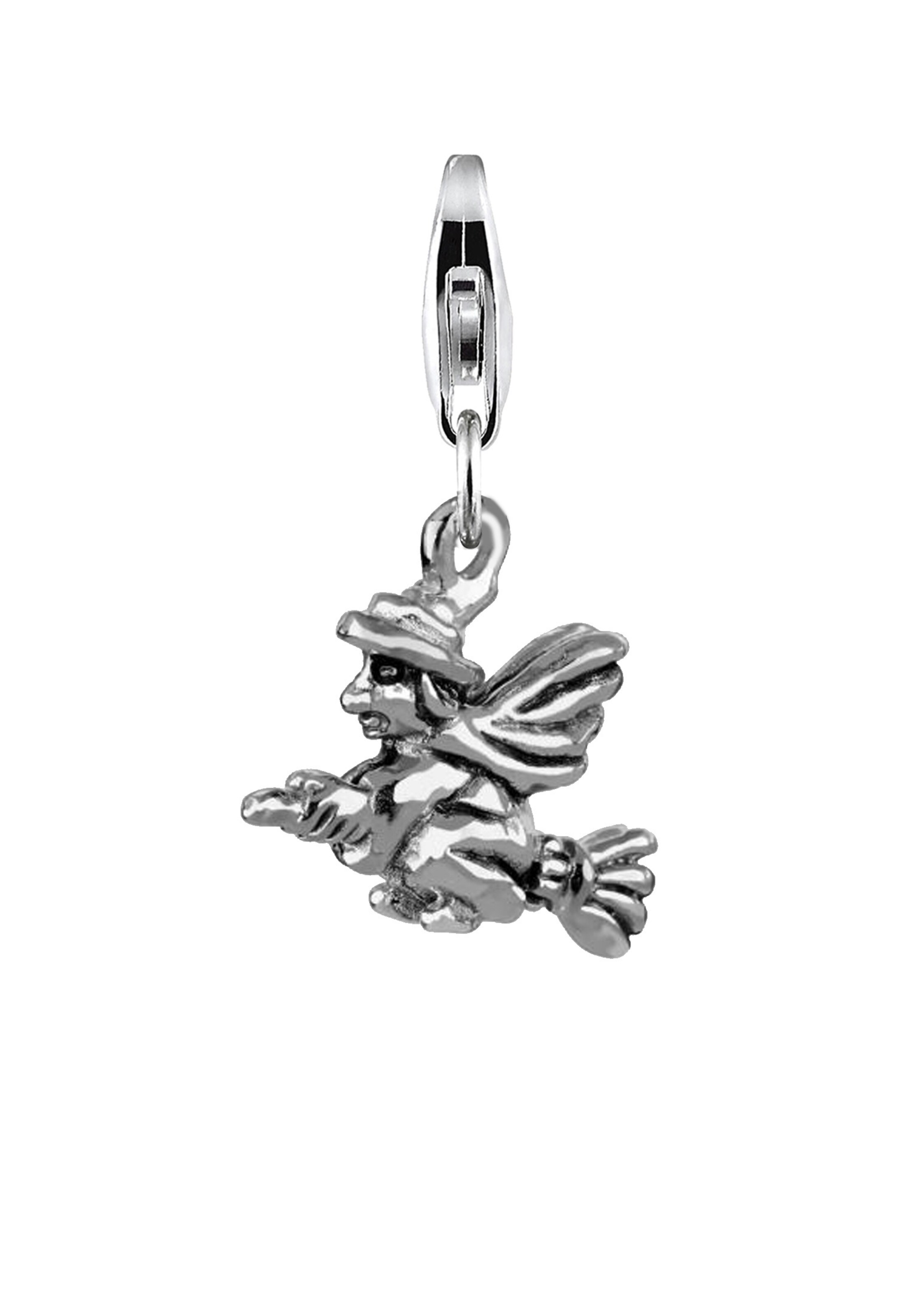 Pendentif Nenalina en argent : devant