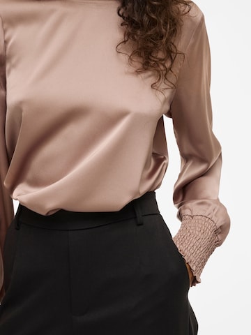 VILA Blouse 'VIELLETTE' in Beige