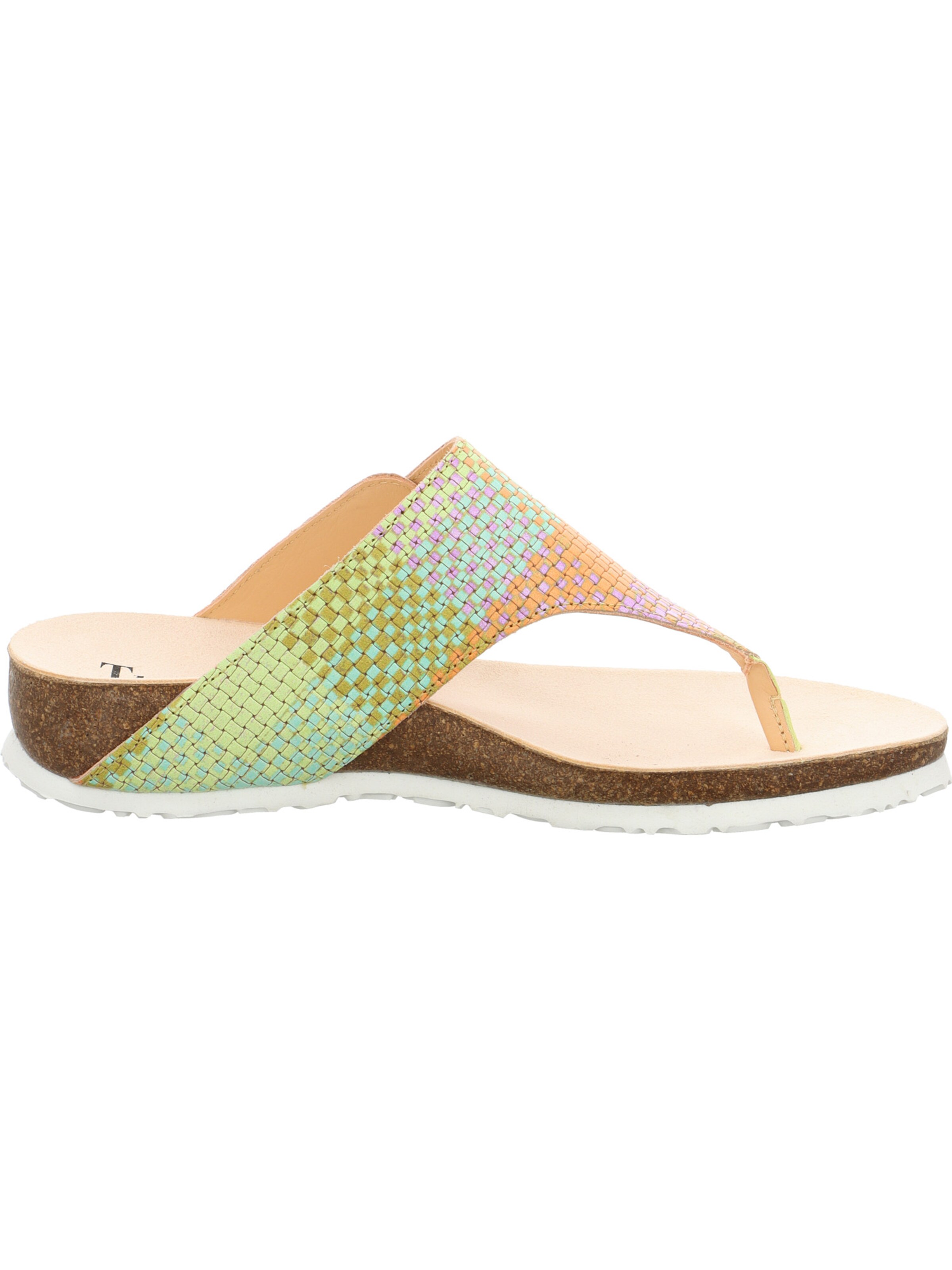 THINK! T-Bar Sandals 'Julia' in Green