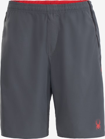 Spyder Sportovní kalhoty – šedá: přední strana