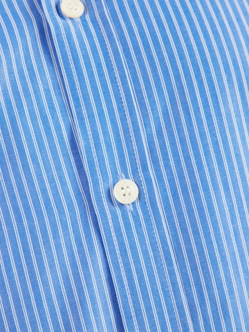 Lyle & Scott Regular fit Overhemd in Blauw