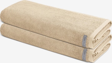 ROSS Handtuch 'Selection' in Beige: Vorderseite