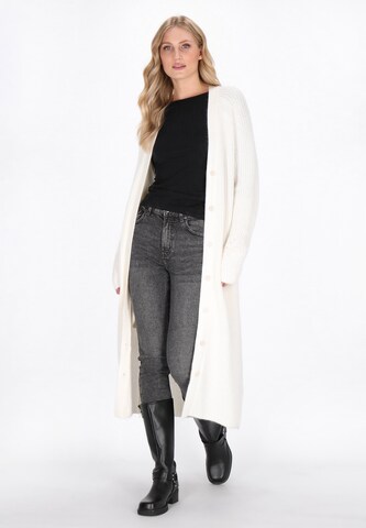 DreiMaster Vintage Knit cardigan in White