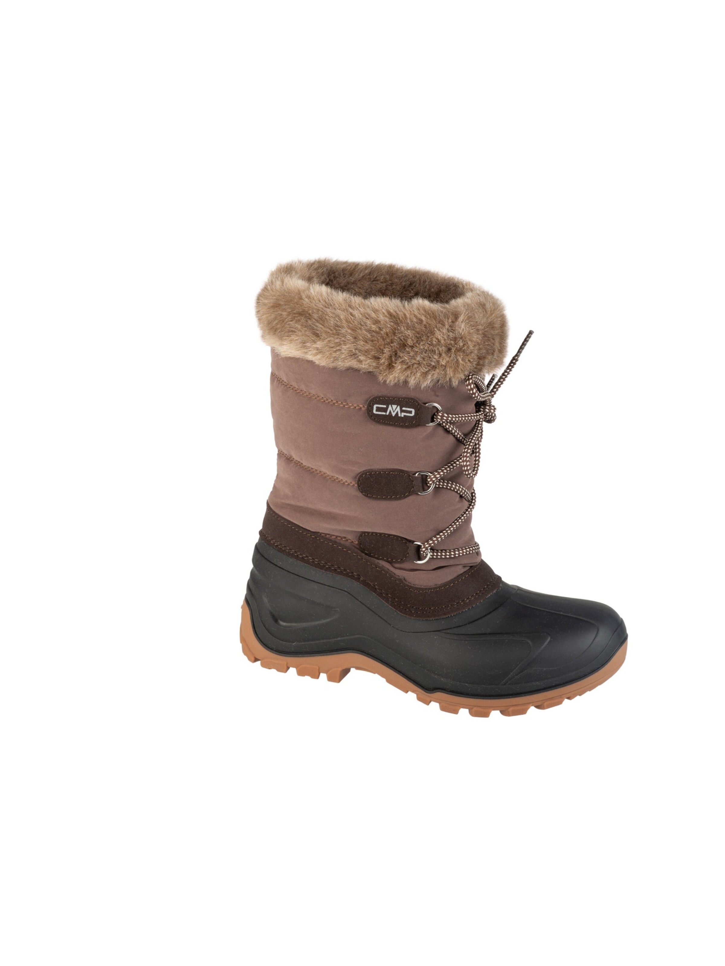CMP Lace-Up Boots 'CMP Nietos Low' in Brown: front