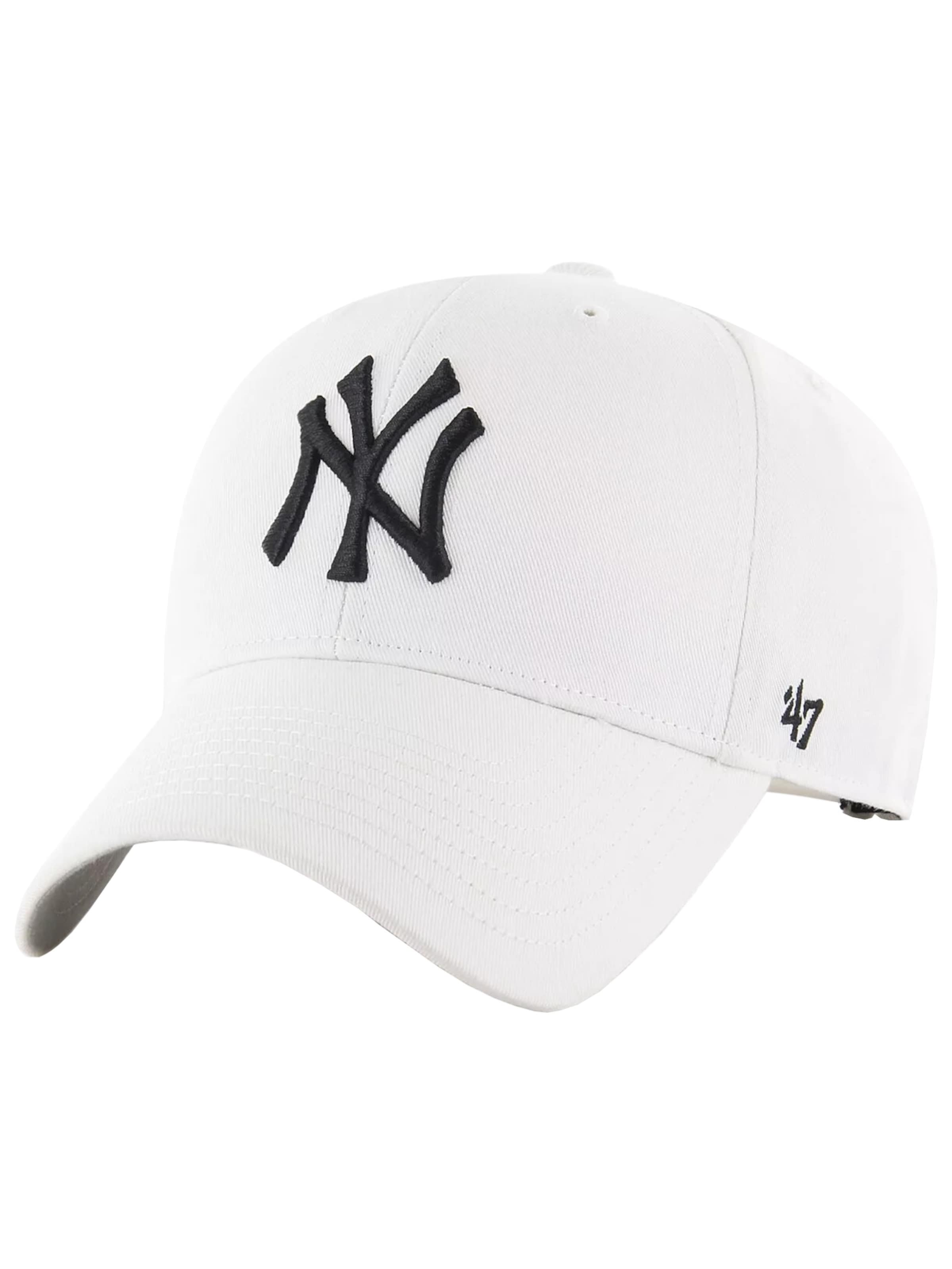 47 Cap '47 Brand MLB New York Yankees'‌‌‌ in Weiß: Vorderseite