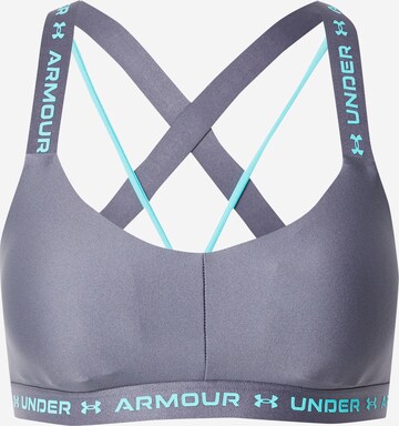 UNDER ARMOUR Αθλητικό σουτιέν σε γκρι: μπροστά