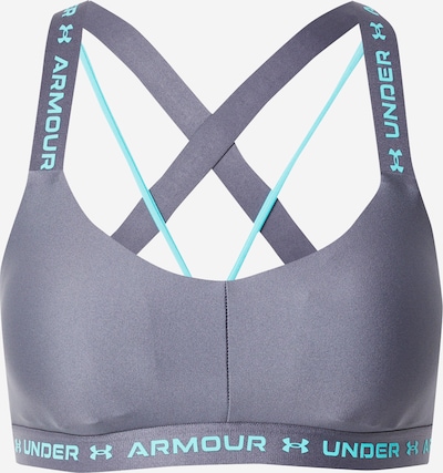 UNDER ARMOUR Sportbehå i turkos / grå, Produktvy