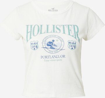 HOLLISTER Shirt in White: front