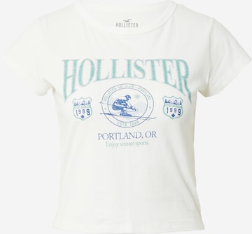 HOLLISTER T-shirt i vit: framsida